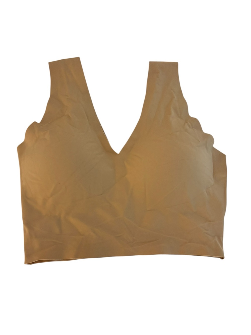 True & Co. Seamless V-Neck Bralette | Size M